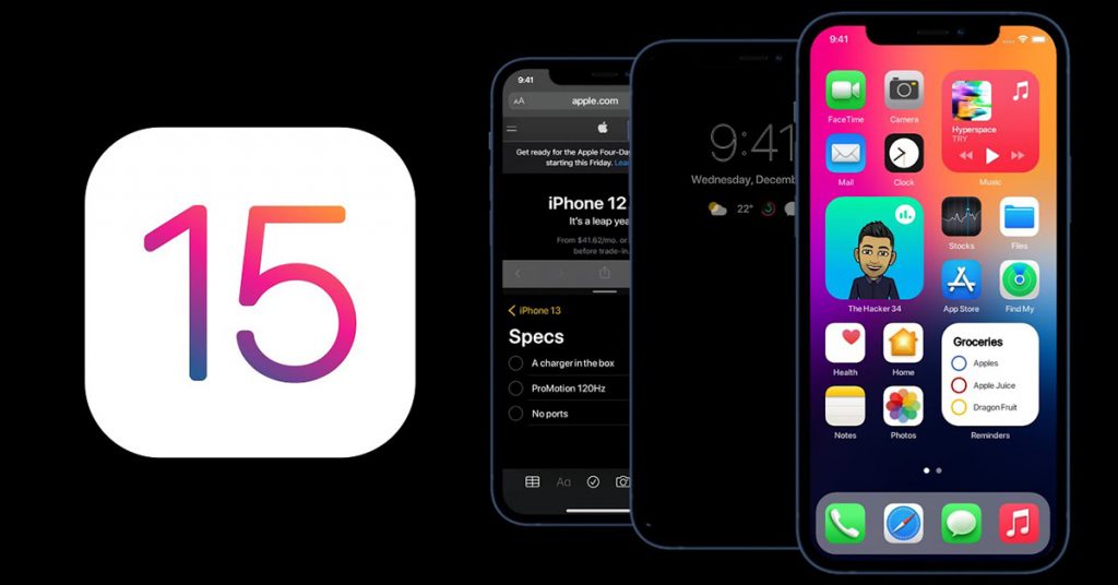 Apple cho ra mắt iOS 15